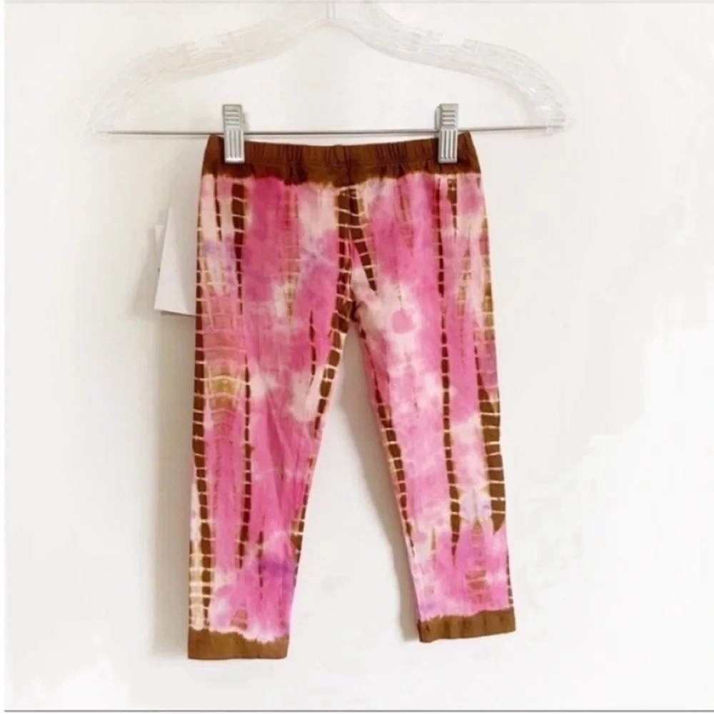 Jak & Peppar Dazed and Confused leggings pink voltage tie dye